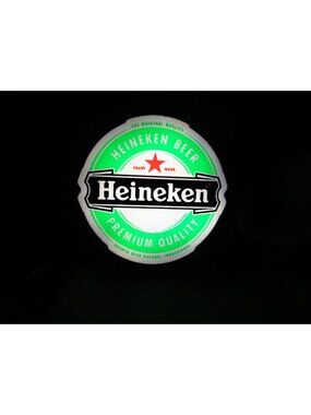 Heineken LED Light Box – Premium Beer Logo USB-Powered Sign